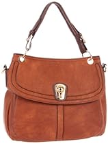 Hot Sale Melie Bianco Diana Shoulder Bag,Saddle,One Size
