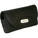 Samsung Leather Case for U740 - Leather - Black