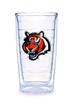 Tervis Tumbler NFL Cincinnati Bengals 16-Ounce Double Wall Insulated Tumbler, Set of 4
