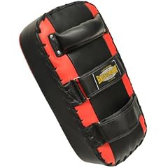 Premium PU Arm-Makiwara schwarz / rot - Schlagpolster / Kicking Pad / Thai Pad