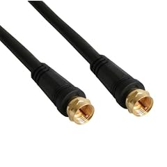 InLine SAT-Anschlusskabel, 2x geschirmt mit Filter, 2x F-Stecker, >85dB, schwarz, 2m