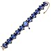 YAZILIND Jewelry Noble Lolita Blue Ribbon Black Lace Collar Necklace Wedding Party for Women