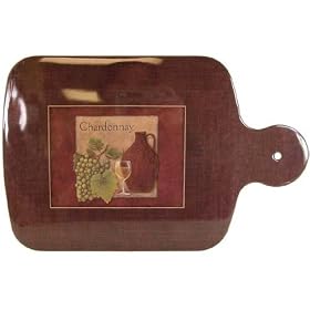 Chardonnay Elegant shapely cutting board, 100% melamine European designs by Jason