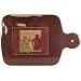 Chardonnay cutting board with handle, 100% melamine European design
