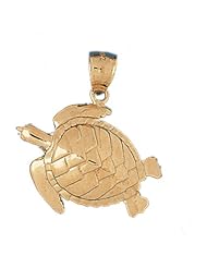 CleverEves 14K Gold Pendant Turtles 5.3 - Gram(s)