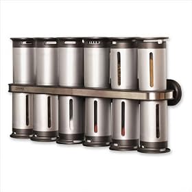 Buy Zevro 12-pc. Magnetic Spice Rack - Silver by Golden GT LLC Zevro
