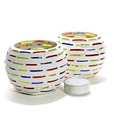Tea Light Holder From Broken Bangles - India