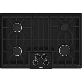 Bosch : NGM5064UC 30in 4 Burner Gas Cooktop - Black