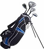 Aspire Junior M5 Golf Package Set, Ages 9-12 (Right Hand, Blue)