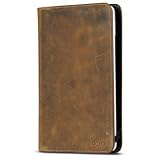 OCTO Vintage Leather Kindle 2 Book Cover with Hinge (Fits 6" Display, Latest Generation Kindle)