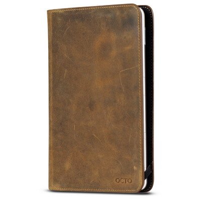 OCTOVO Vintage Leather Kindle 2 Book Cover with Hinge