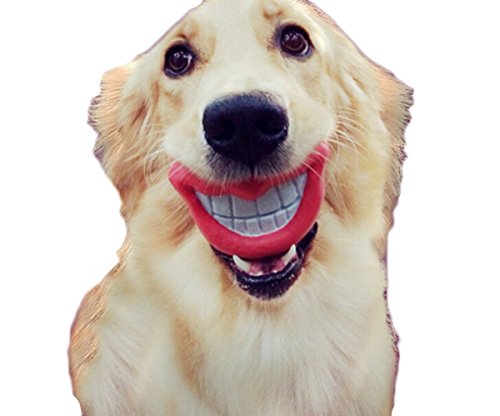 Pets Puppy Dogs Squeaky Toys Red Lip Funny Sound Squeaker Toys