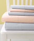 Martha Stewart Collection Crystal Reflections Sheet Set, King