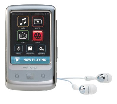 Memorex Touch Mp3 Player - Silver
