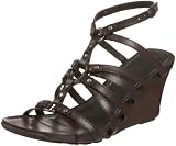 Kenneth Cole REACTION Women's Cedar Plank T-Strap Sandal,Bark,7 M US