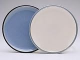Denby Blue Jetty Salad Plate, Cornflower Interior/Navy Exterior