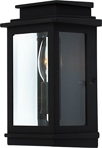 Artcraft Lighting Fremont Outdoor Wall Pocket Sconce, Black
