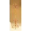 Oak Finish Coat Rack By Coaster Furniture