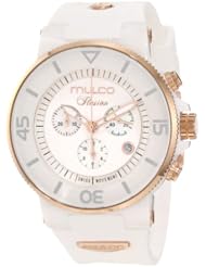 Mulco Unisex MW3-11009-013 Ilusion Ceramic Chronograph Swiss Movement Watch