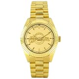 MILWAUKEE BREWERS Beautiful Water Resistant Owner Series 23KT GOLD PLATED WATCH with Gold Plated Band