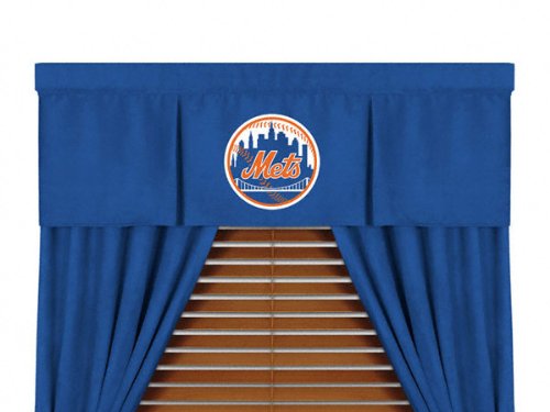New York Mets MVP Curtains - 82âx84â