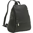 Le Donne Leather U-Zip Mini Back Pack