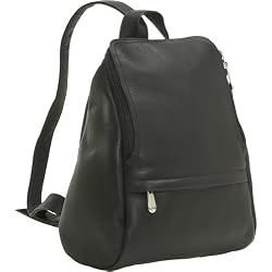 Le Donne Leather U-Zip Mini Back Pack
