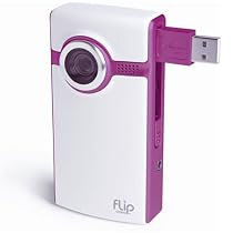 Flip F260P-UK Video Ultra Series Digital Camcorder - Pink (60 mins)