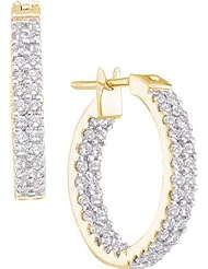 1.00CTW ROUND DIAMOND LADIES FASHION EARRINGS