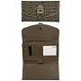 XOXO Buckle Tri-Fold Wallet (Pewter)
