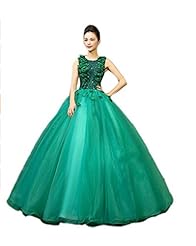 Organza/Satin General Print   Ball Gown Evening Dress/Prom Dress/Quinceanera Dress 