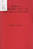 Index to Library Lit. 1-10 : the best of 1970-1979