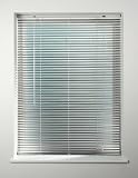Silver - Metallic Effect Aluminium Venetian Blind / Blinds - 105x160cm