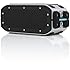 BRAVEN BRV-Pro Wireless Bluetooth Speaker [Waterproof][15 Hour Playtime] - Silver/Black/Cyan