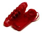 Portable Pink Nubby Egg Bullet Vibrator and Mini Masseur Massager