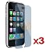 3x Clear Screen Protector Cover for iPhone 3GS 3G S
