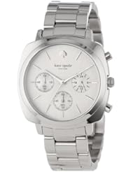 kate spade new york Womens 1YRU0099 Stainless Brooklyn Chronograph Watch