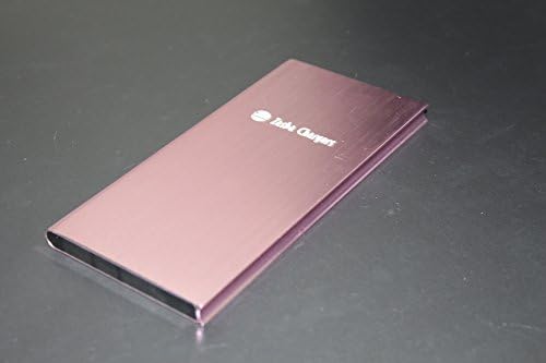 Sale!! Portable Charger Premium Zasba Grand 10,000mAh, No More Losing Charge Ever Again! Keep In Touch Wherever You Are! Ultra Thin Brushed Metal Battery Charger with Dual USB Ports, Very Rapid Charging, High Capacity, Li-Polymer Battery, Charges All Iphones and Samsungs, All Smartphones, Tablets, Digital Cameras, Xbox, Playstation, etc. (Pink)