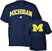Michigan Wolverines adidas Navy Relentless T-Shirt