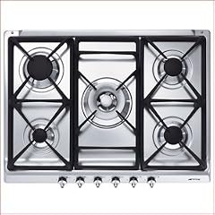 Smeg SDR70XG5 70cm Edelstahl Gas Kochfeld SDR70XG5