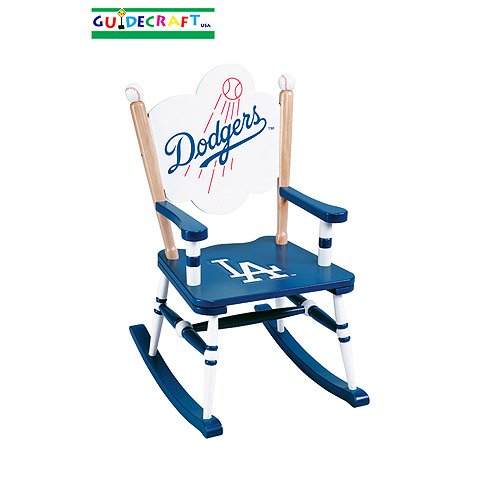 Los Angeles Dodgers Children's Rocking Chair 12