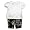 Hartstrings Baby - Infant Girls Short Sleeve Floral Capri Set, White, Navy (Size 18Months)