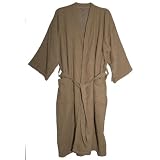 The Bahama Towel Company 540-Gram Bahama Spa Oasis Unisex Robe, Cocoa