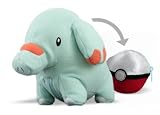 Phanpy - Pokemon Pokeball Flip-out Plush Toy (Transform a Pokeball into a Pokemon) (Japanese Import)