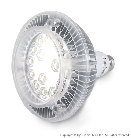 電球型LEDランプ　BR40（15W/120°)　AE-B415IACW  昼白色　クリア