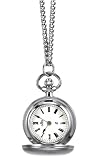 Inex A33611S0X Damen-Umhängeuhr mit Deckel und Kette