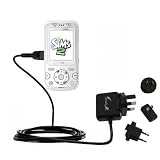 International Wall / AC Charger for the Sony Ericsson F305 Gomadic Brand w/ TipExchange Technology 41bU5jCGyuL. SL160 International Wall / AC Charger for the Sony Ericsson F305 Gomadic Brand w/ TipExchange Technology