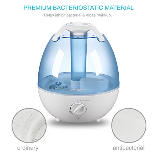 Anypro Humidifiers 3.5L Cool Mist Humidifier Ultrasonic Steam Vaporizer