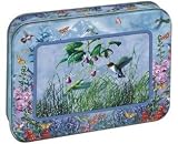 Hummer Happiness - 12 Cards Hummingbird In A Tin Tree Free [95529]