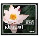 Kingston 8GB CompactFlash Memory Card CF/8GB